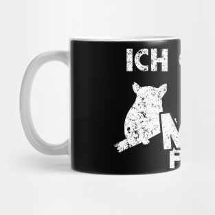 niedlicher Koboldmaki Retro Vintage Haustier Mug